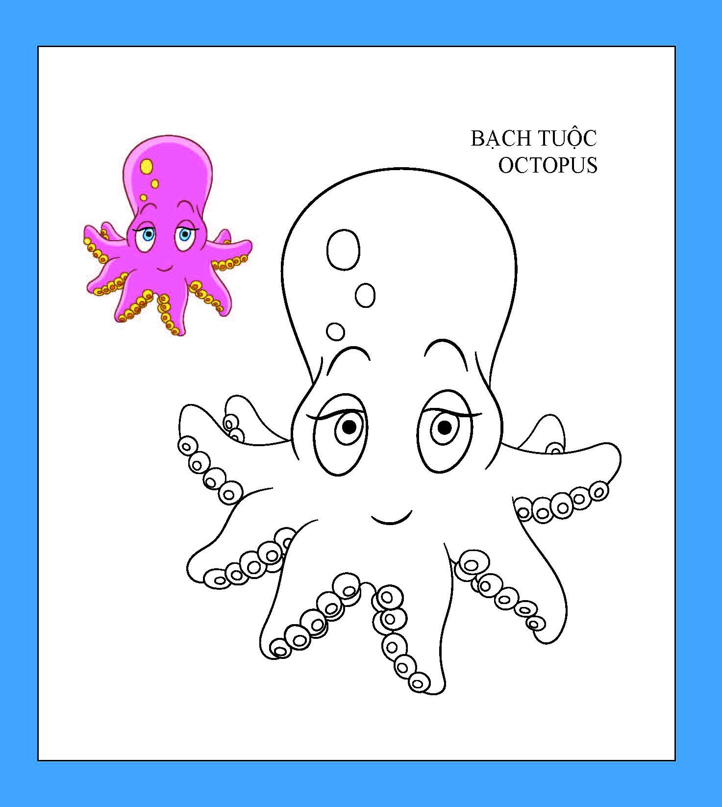 họa sĩ nhí tô màu - sinh vật biển (tái bản 2023)