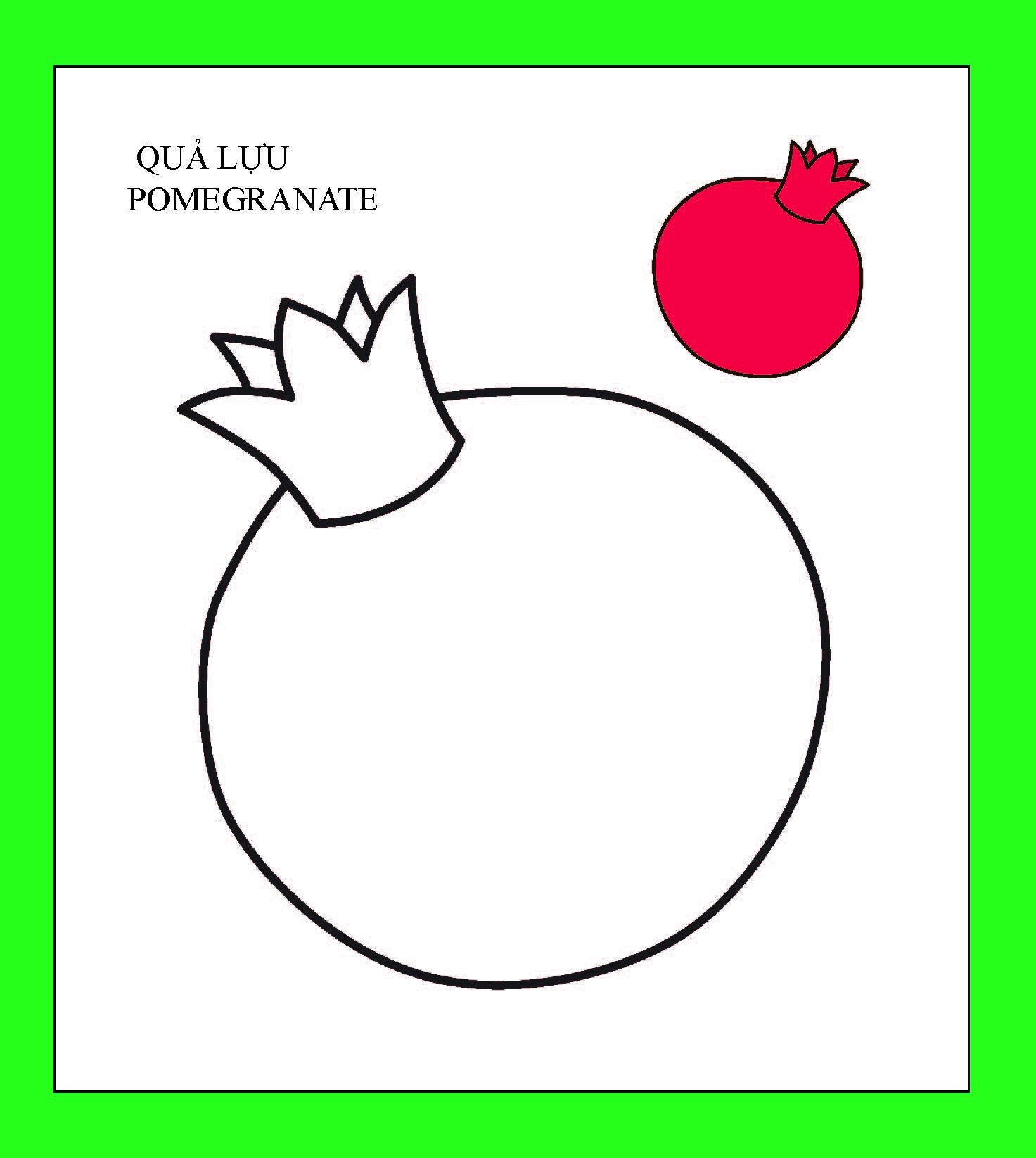 họa sĩ nhí tô màu - trái cây (tái bản 2023)