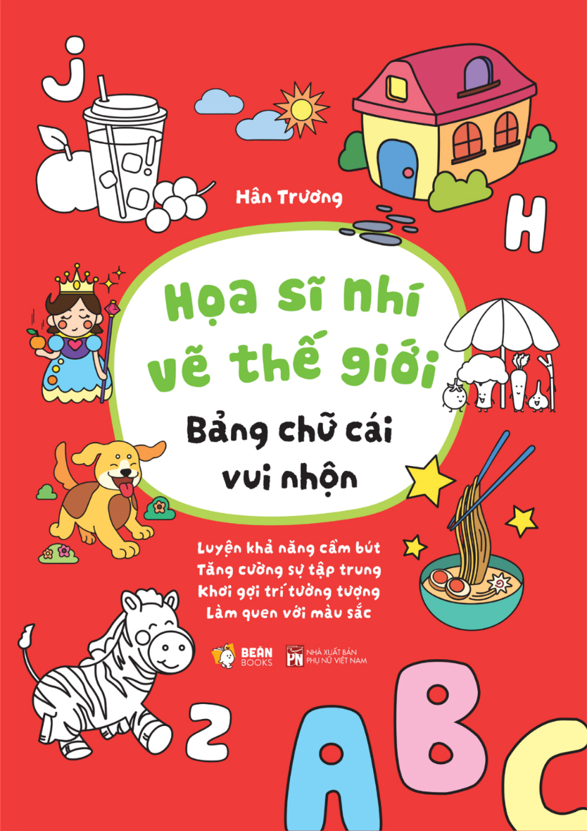 Họa Sĩ Nhí Vẽ Thế Giới - Bảng Chữ Cái Vui Nhộn