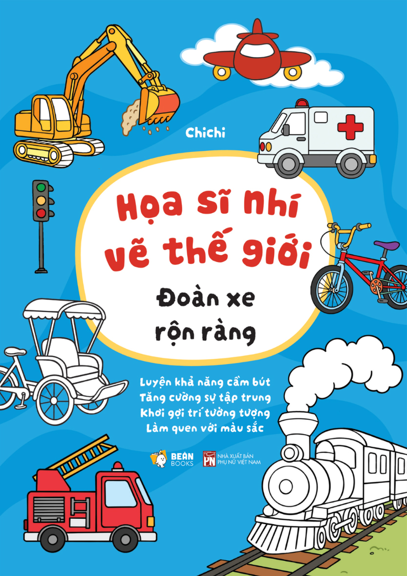 Họa Sĩ Nhí Vẽ Thế Giới - Đoàn Xe Rộn Ràng