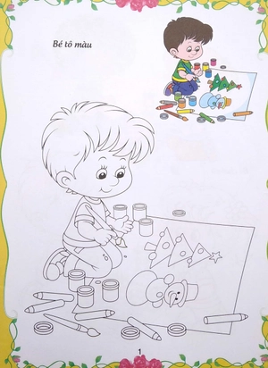 họa sĩ tí hon - các hoạt động vui chơi của bé