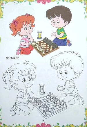 họa sĩ tí hon - các hoạt động vui chơi của bé