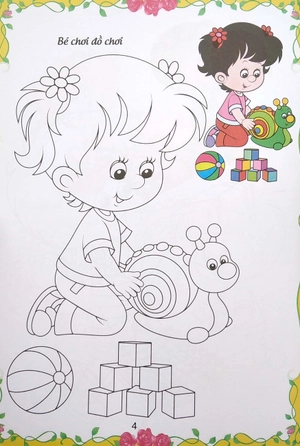 họa sĩ tí hon - các hoạt động vui chơi của bé