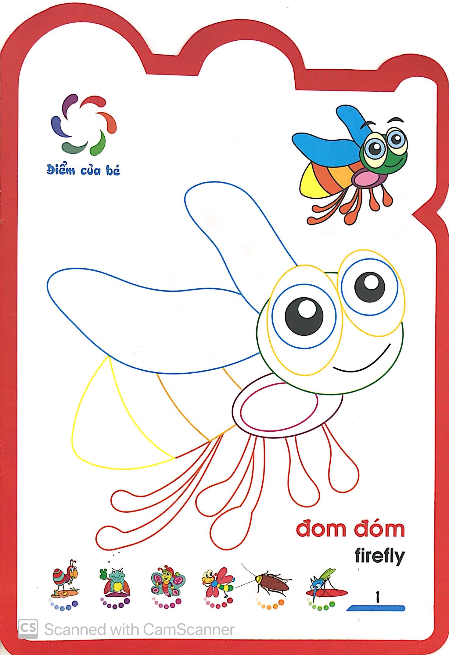 họa sĩ tí hon - chủ đề côn trùng