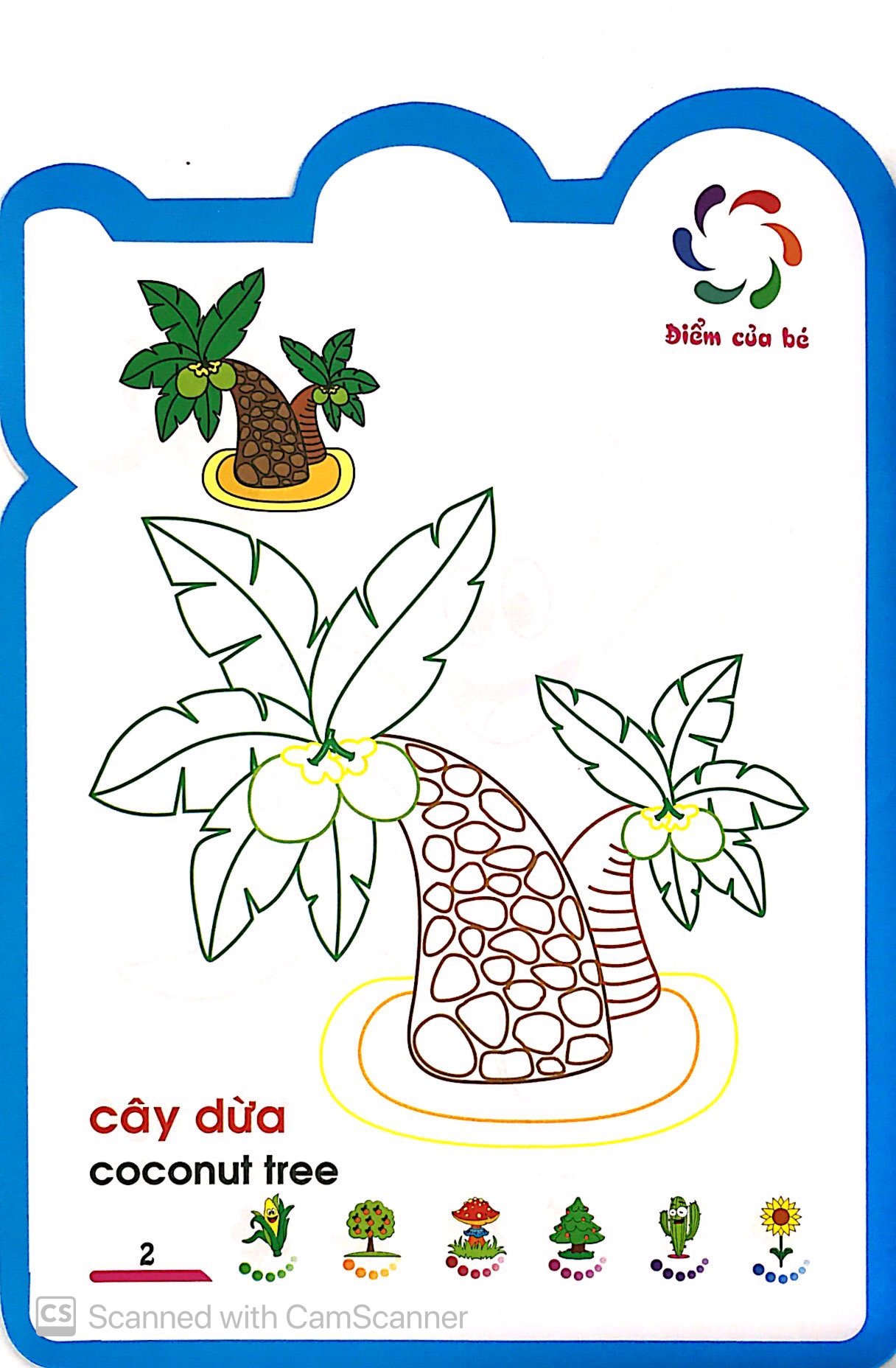 họa sĩ tí hon - chủ đề: thực vật