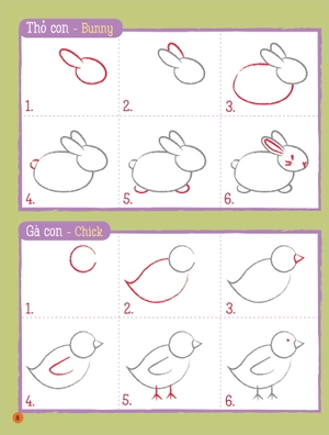 họa sĩ tí hon - learn to draw... animals! - nào, ta cùng học vẽ… các loài động vật!