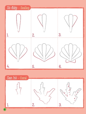 họa sĩ tí hon - learn to draw... ocean wonders! - nào, ta cùng học vẽ… đại dương diệu kỳ!