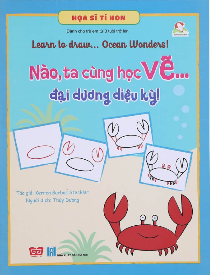 họa sĩ tí hon - nào, ta cùng học vẽ … đại dương kỳ diệu! - learn to draw … ocean wonders!