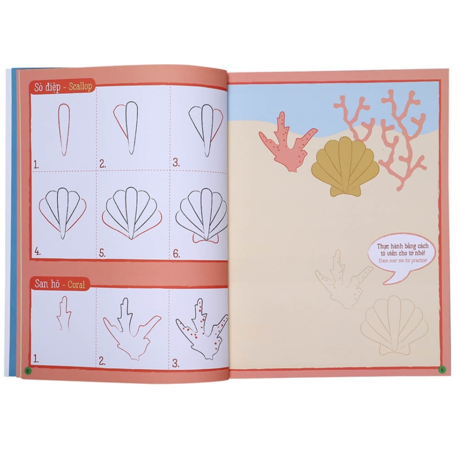 họa sĩ tí hon - nào, ta cùng học vẽ … đại dương kỳ diệu! - learn to draw … ocean wonders!