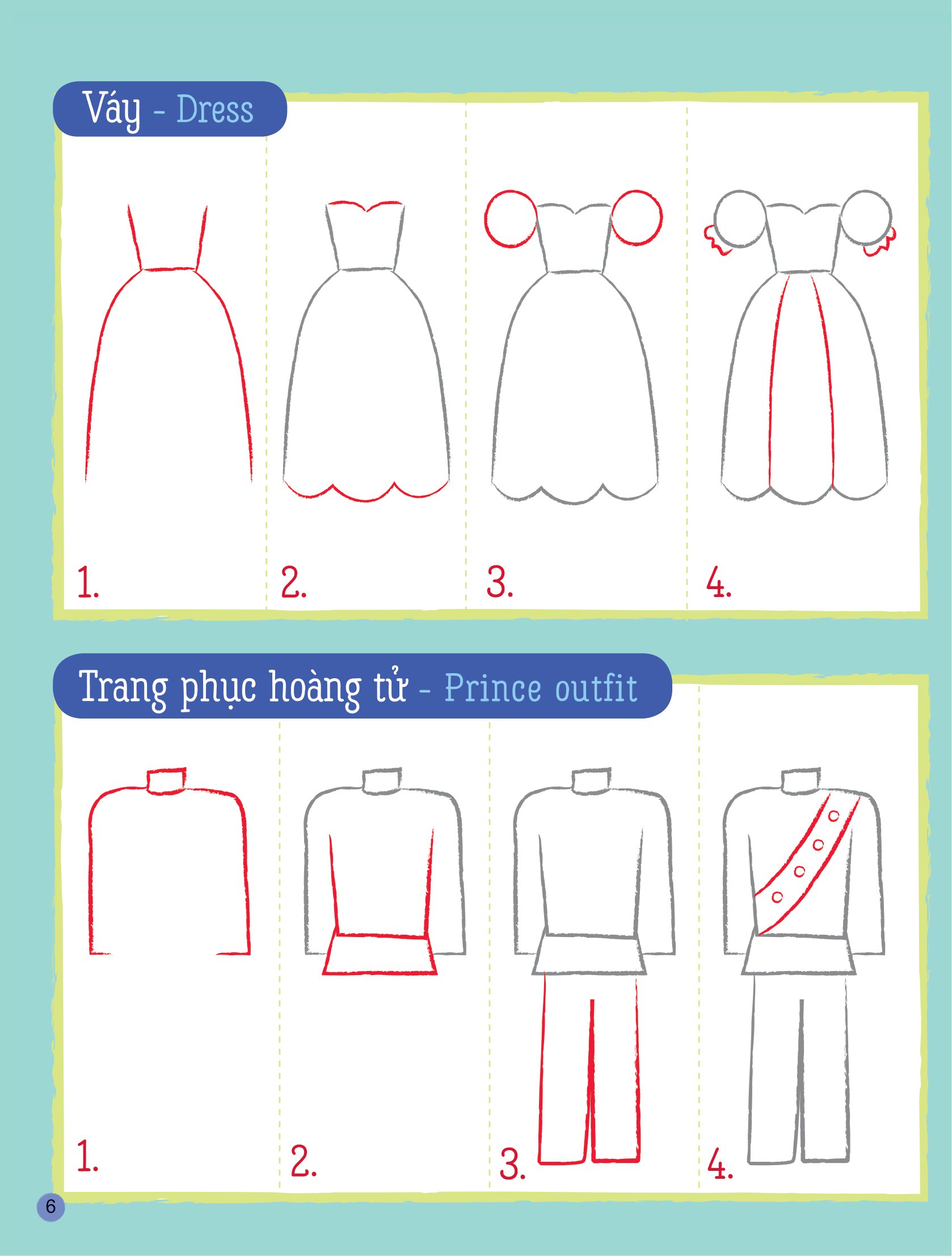 họa sĩ tí hon - nào, ta cùng học vẽ … vương quốc công chúa! - learn to draw … princess kingdom!