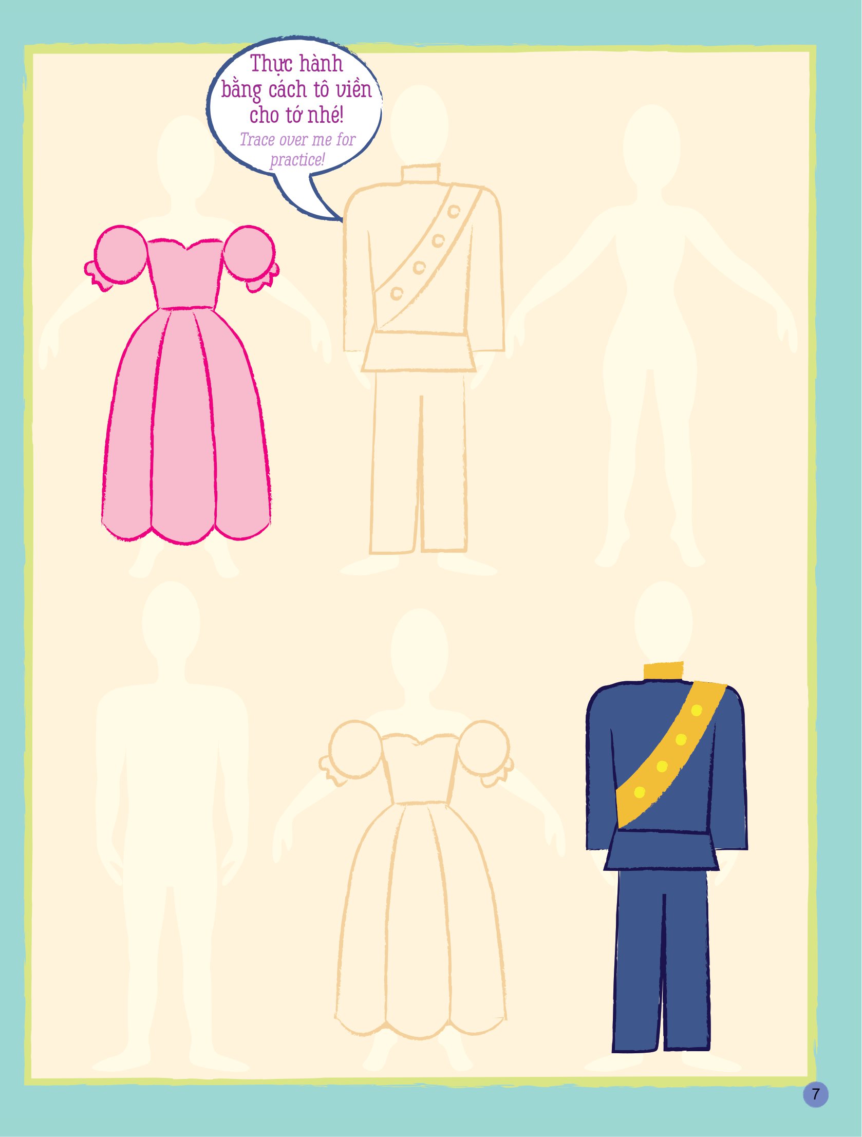 họa sĩ tí hon - nào, ta cùng học vẽ … vương quốc công chúa! - learn to draw … princess kingdom!