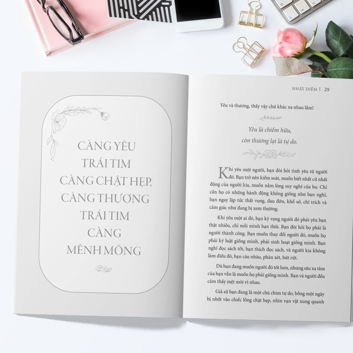 hoa tâm nở - khai mở hoa tâm - xoay chuyển cuộc đời