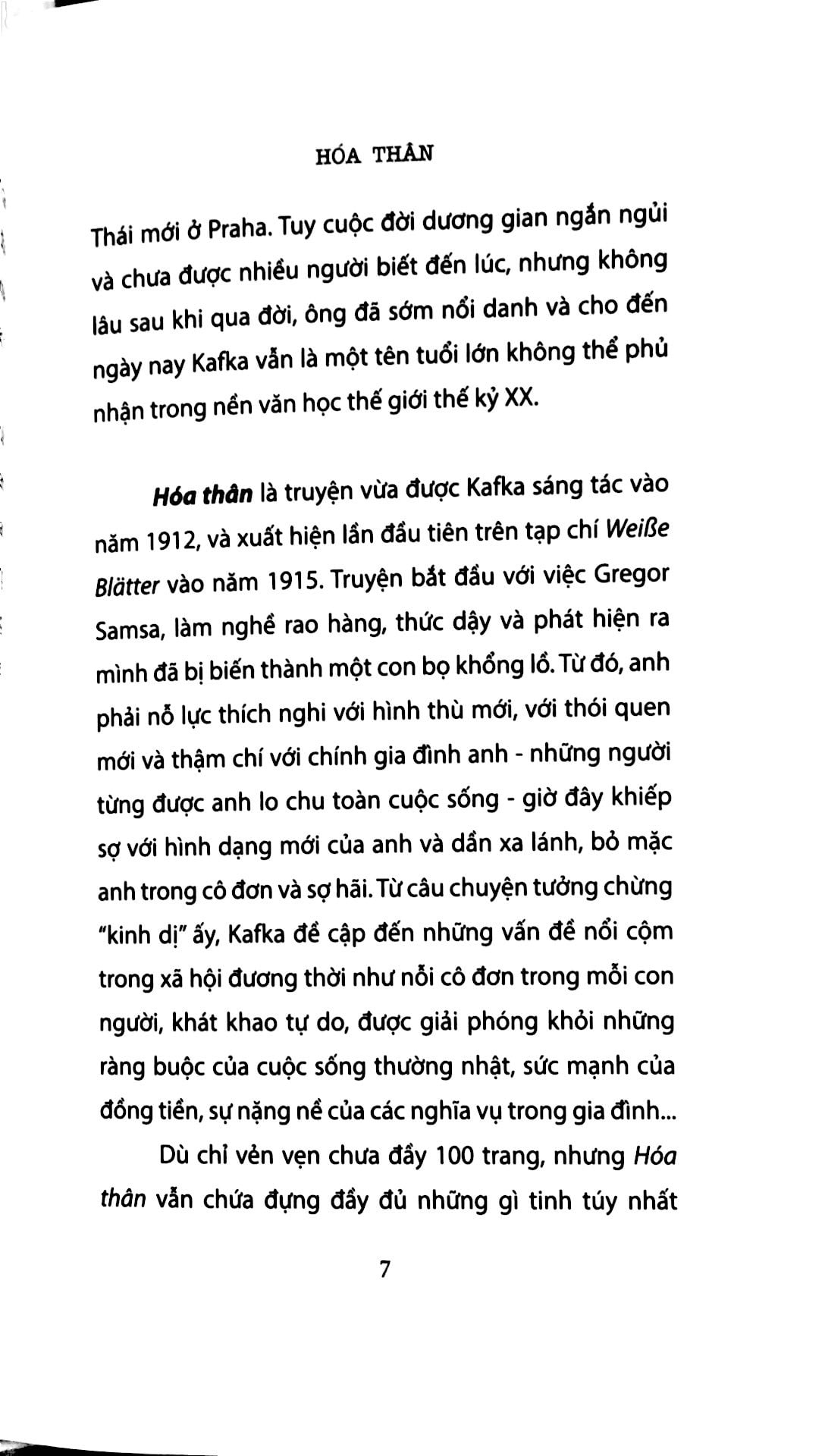 hóa thân (tái bản 2023)