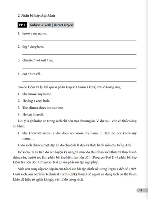 hoàn thiện kỹ năng dựng câu tiếng anh