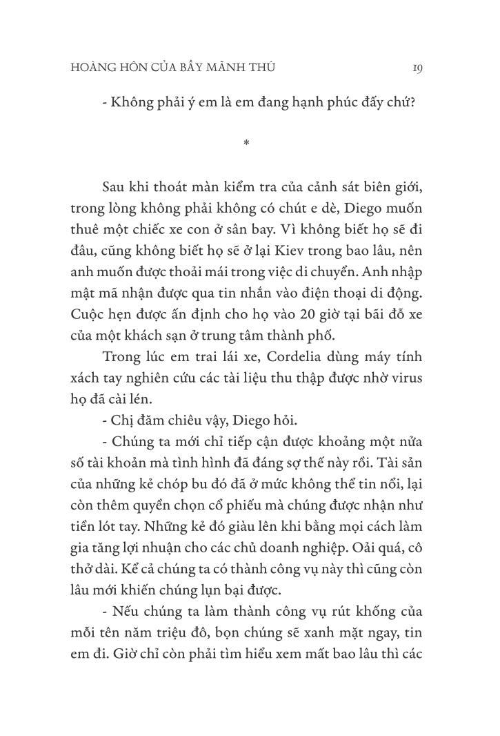 hoàng hôn của bầy mãnh thú