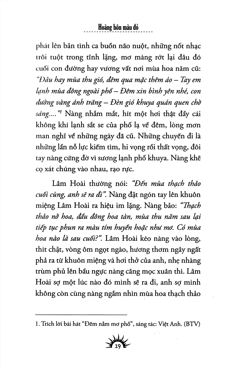 hoàng hôn màu đỏ