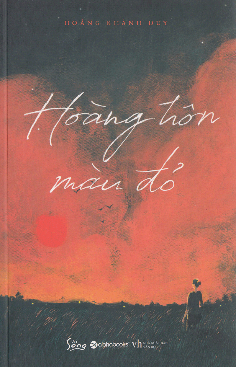 hoàng hôn màu đỏ