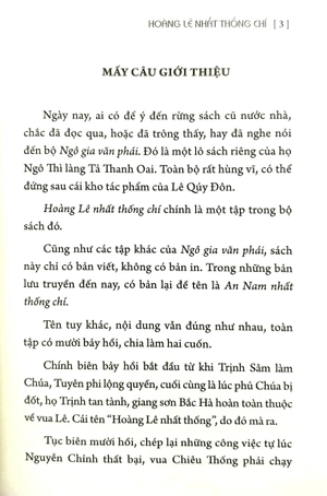 hoàng lê nhất thống trí (tái bản 2024)