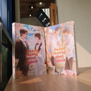 hoàng thượng đừng nghịch (tập 1 + 2) - tặng kèm 2 bookmark + 1 artprint + 1 bao bọc 2 tập