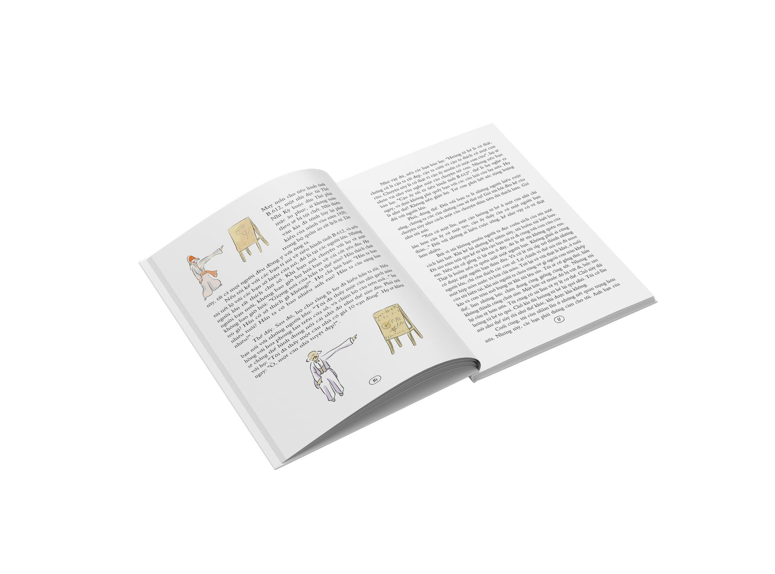 Hoang Tu Be - Le Petit Prince - Phien Ban Minh Hoa Mau Dac Biet