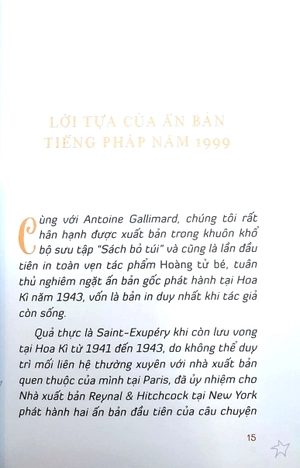 hoàng tử bé (tái bản 2023)