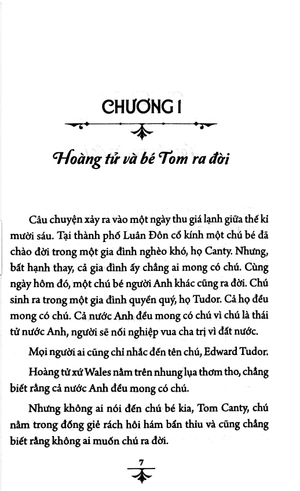 hoàng tử nhỏ và chú bé nghèo khổ (tái bản 2022)