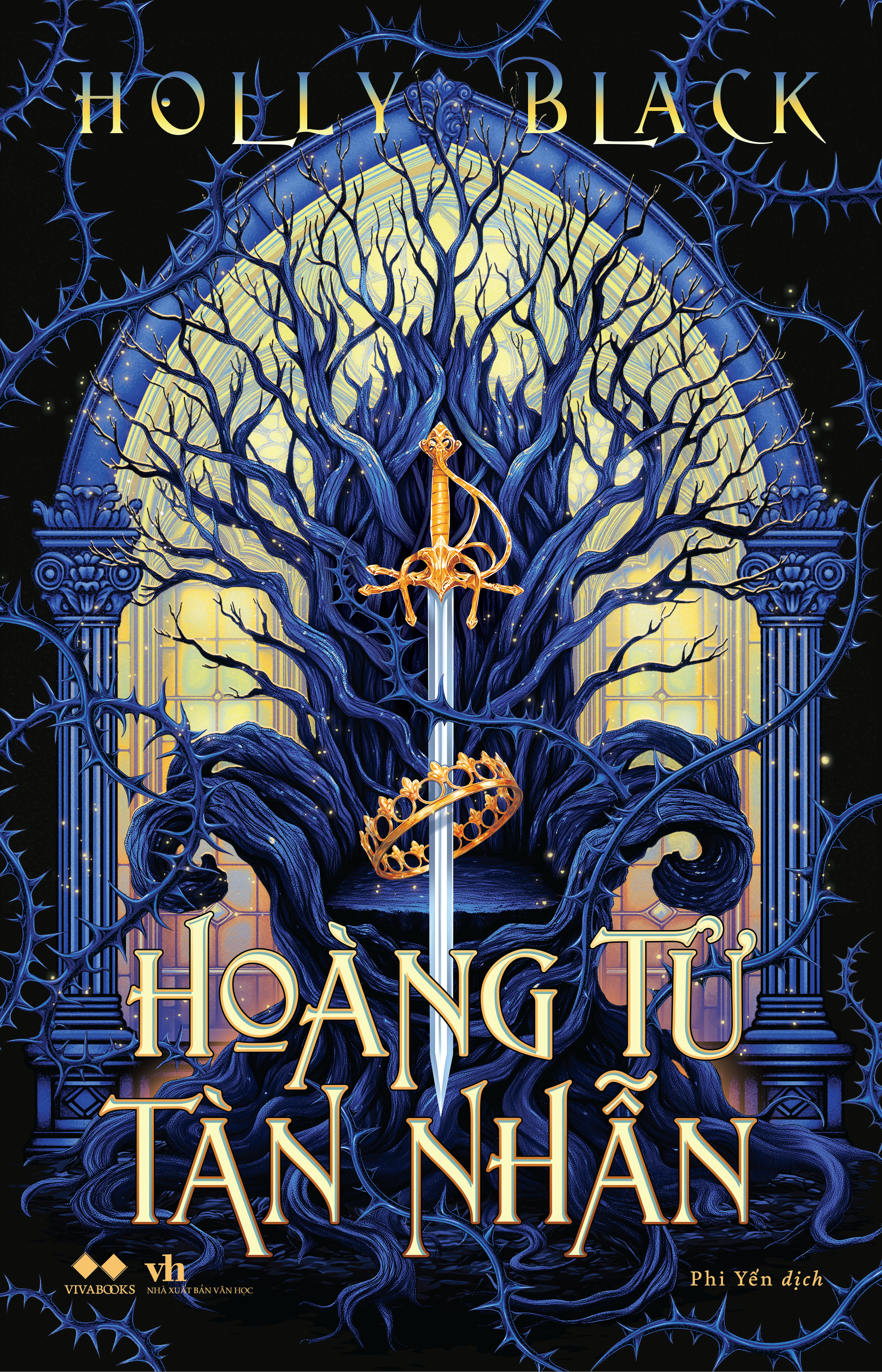 Hoang Tu Tan Nhan - Tang Kem Bookmark Ivory Boi Cung + Bookmark PVC Trong + Decal Can Mang Sao Troi