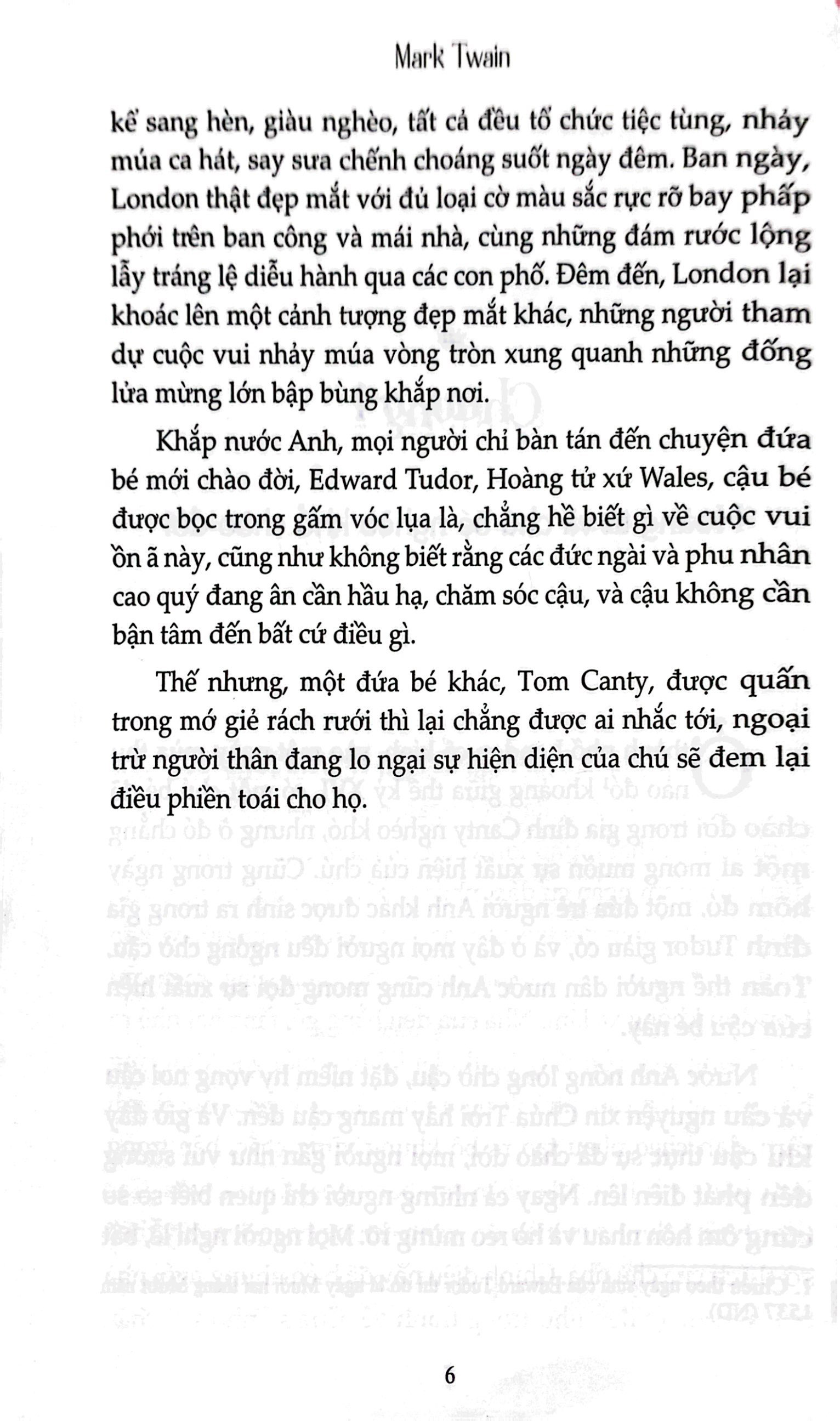 hoàng tử và chú bé nghèo khổ