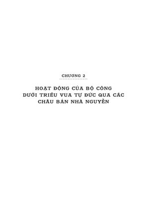 hoạt động của bộ công dưới đời vua tự đức qua các châu bản nhà nguyễn