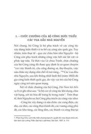 hoạt động của bộ công dưới đời vua tự đức qua các châu bản nhà nguyễn