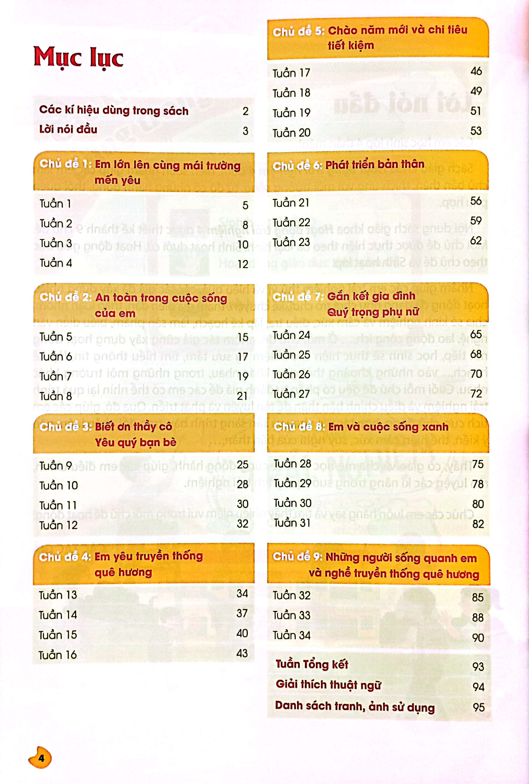 hoạt động trải nghiệm 4 - bản 1 (chân trời sáng tạo) (chuẩn)