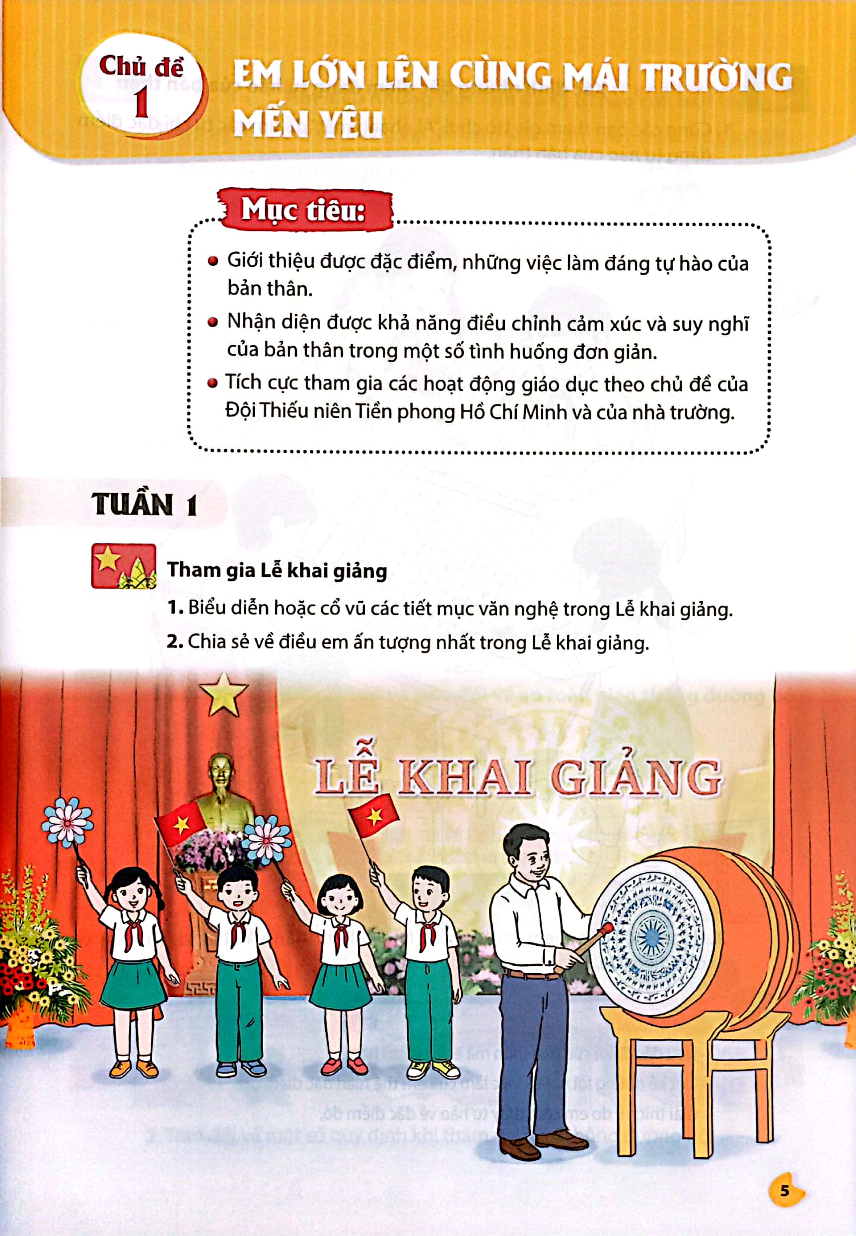hoạt động trải nghiệm 4 - bản 1 (chân trời sáng tạo) (chuẩn)