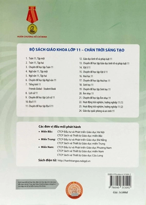 hoạt động trải nghiệm, hướng nghiệp 11 - bản 1 (chân trời sáng tạo) (chuẩn)