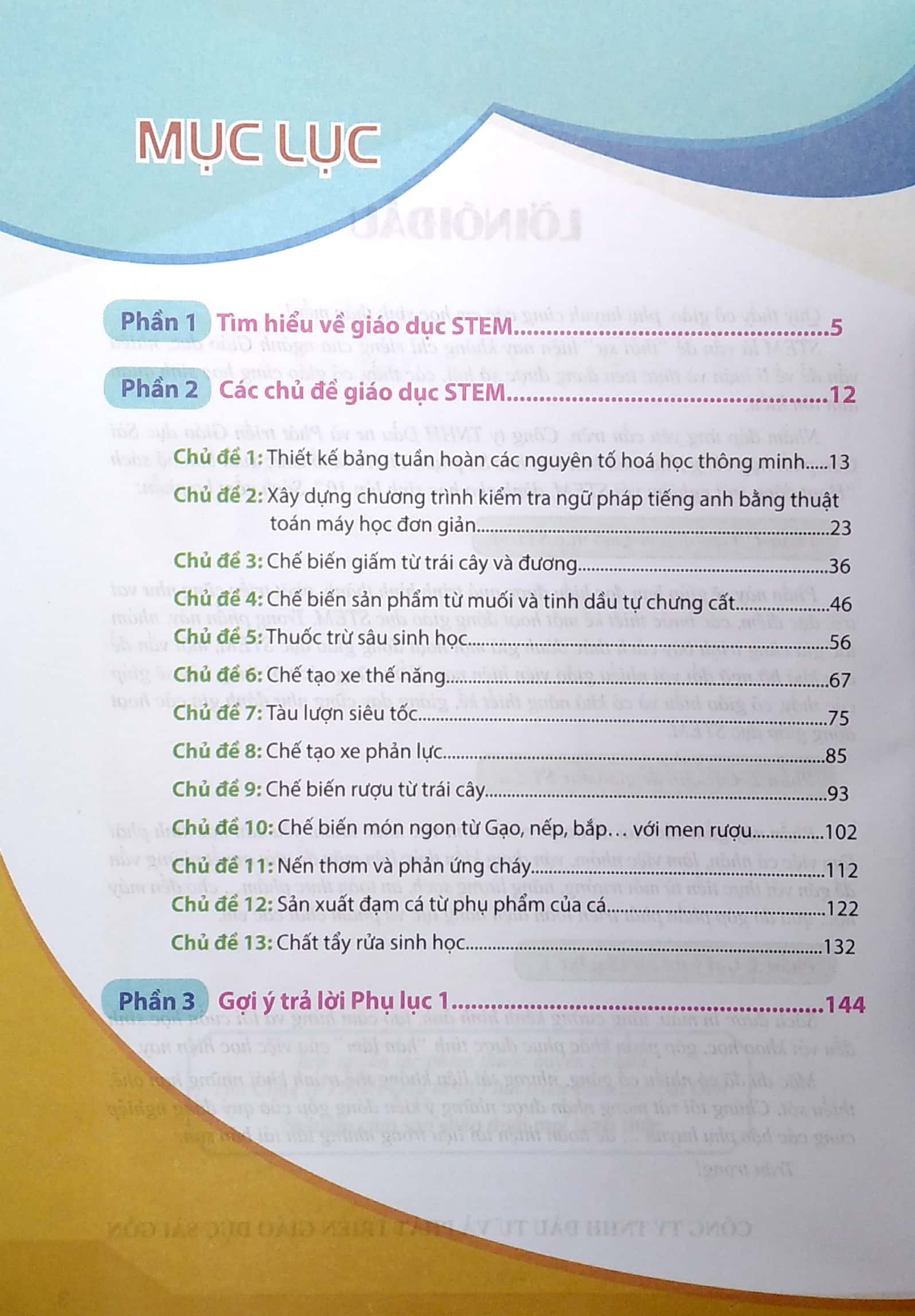 hoạt động trải nghiệm với steam dành cho học sinh - lớp 10