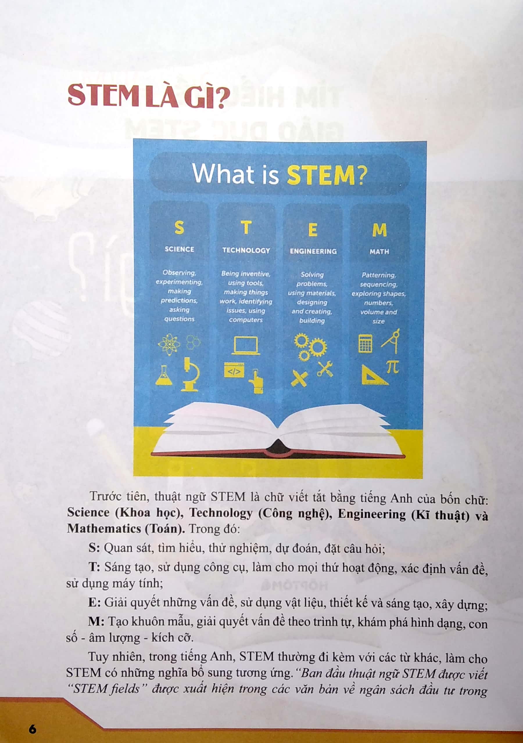 hoạt động trải nghiệm với steam dành cho học sinh - lớp 10