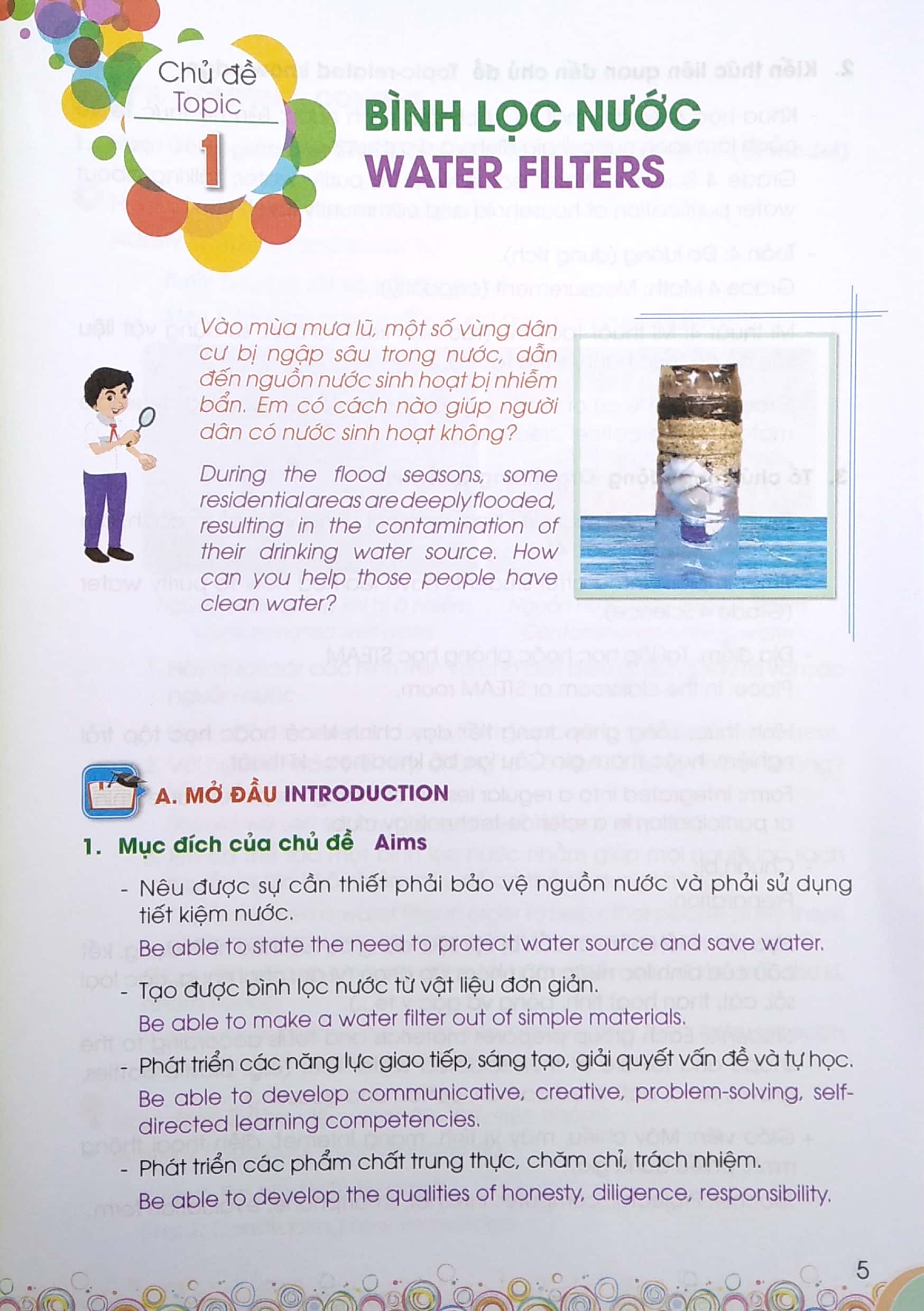 hoạt động trải nghiệm với steam - lớp 4