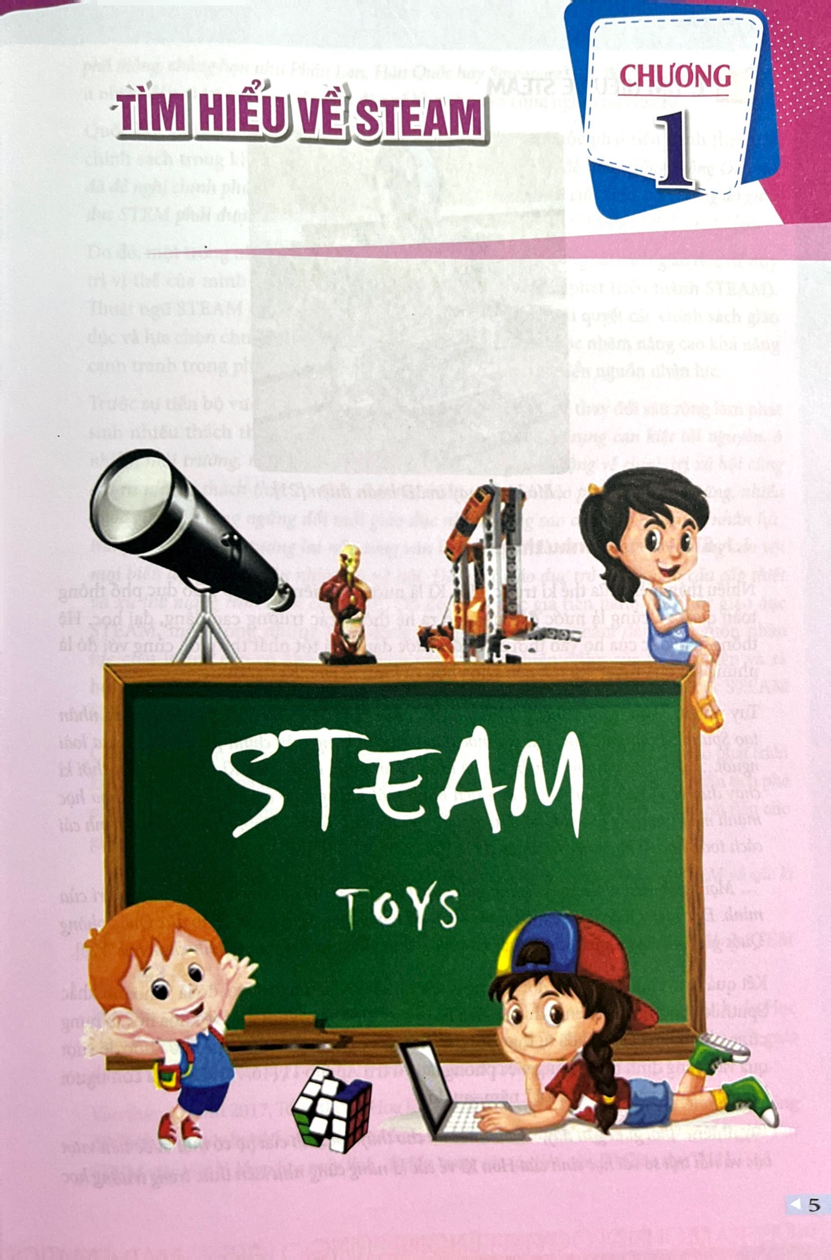 hoạt động trải nghiệm với steam - lớp 6