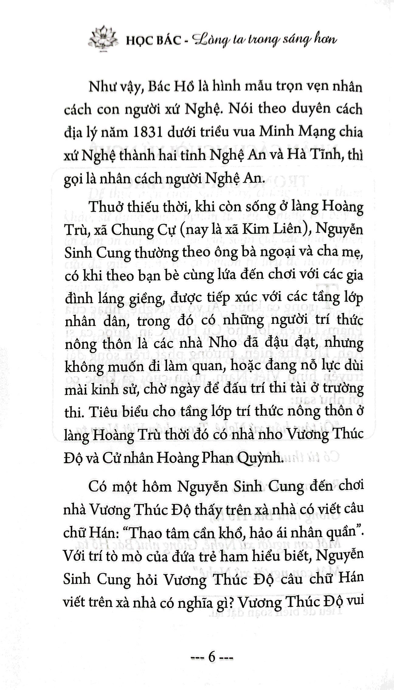 học bác lòng ta trong sáng hơn (tái bản 2025)