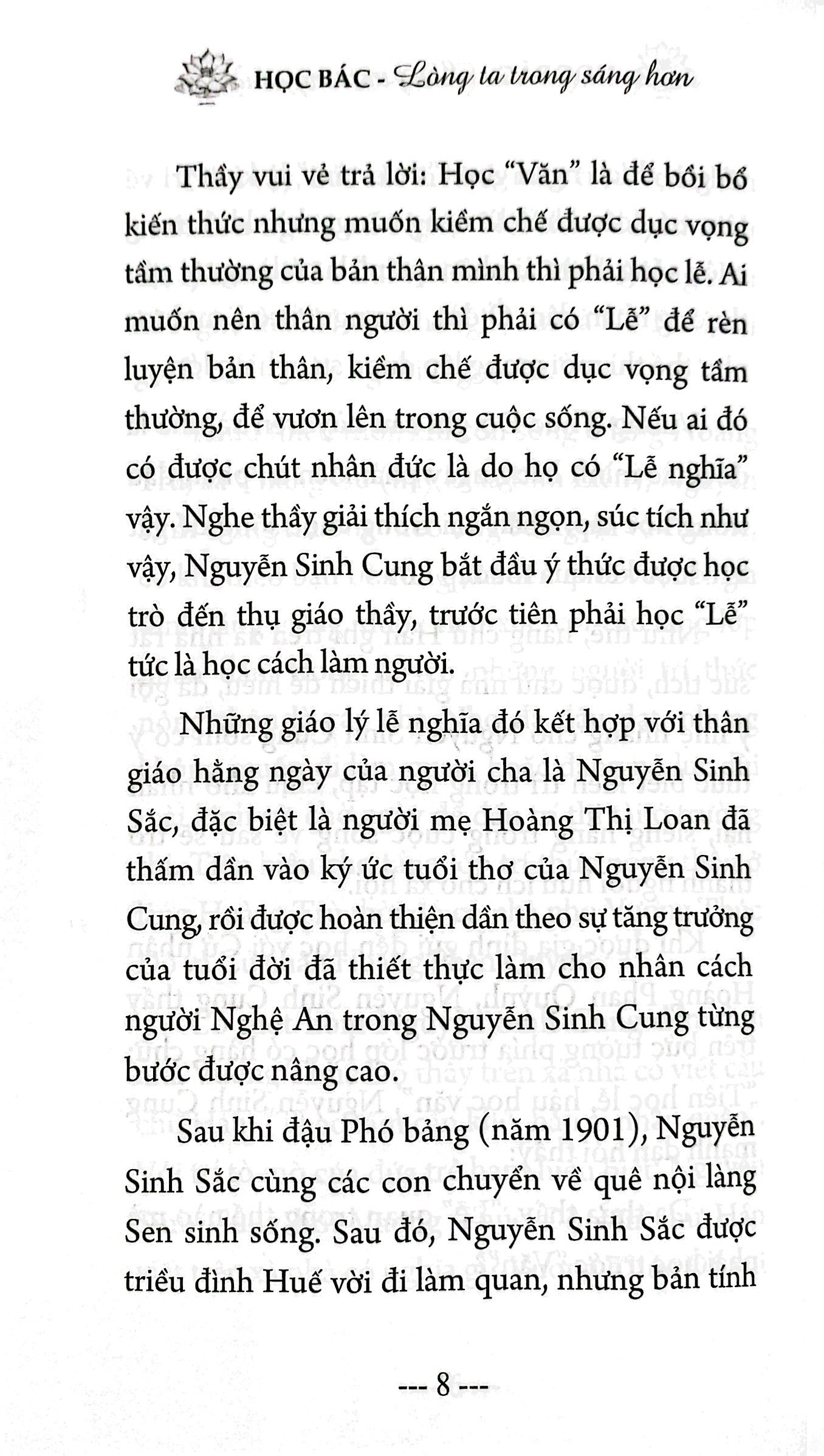 học bác lòng ta trong sáng hơn (tái bản 2025)