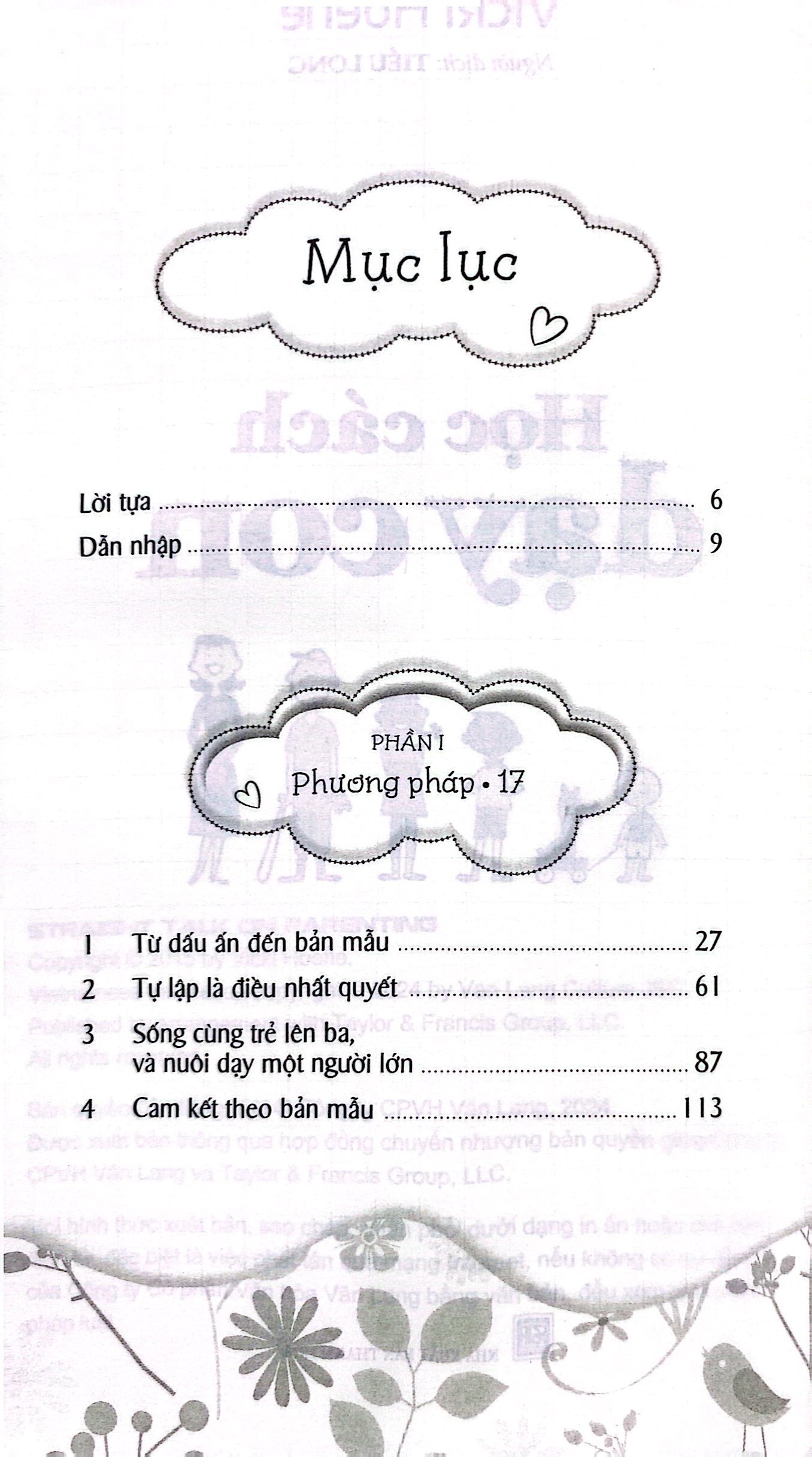 học cách dạy con