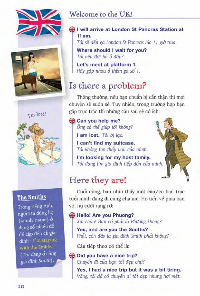 học cách giao tiếp để thích nghi với cuộc sống ở anh