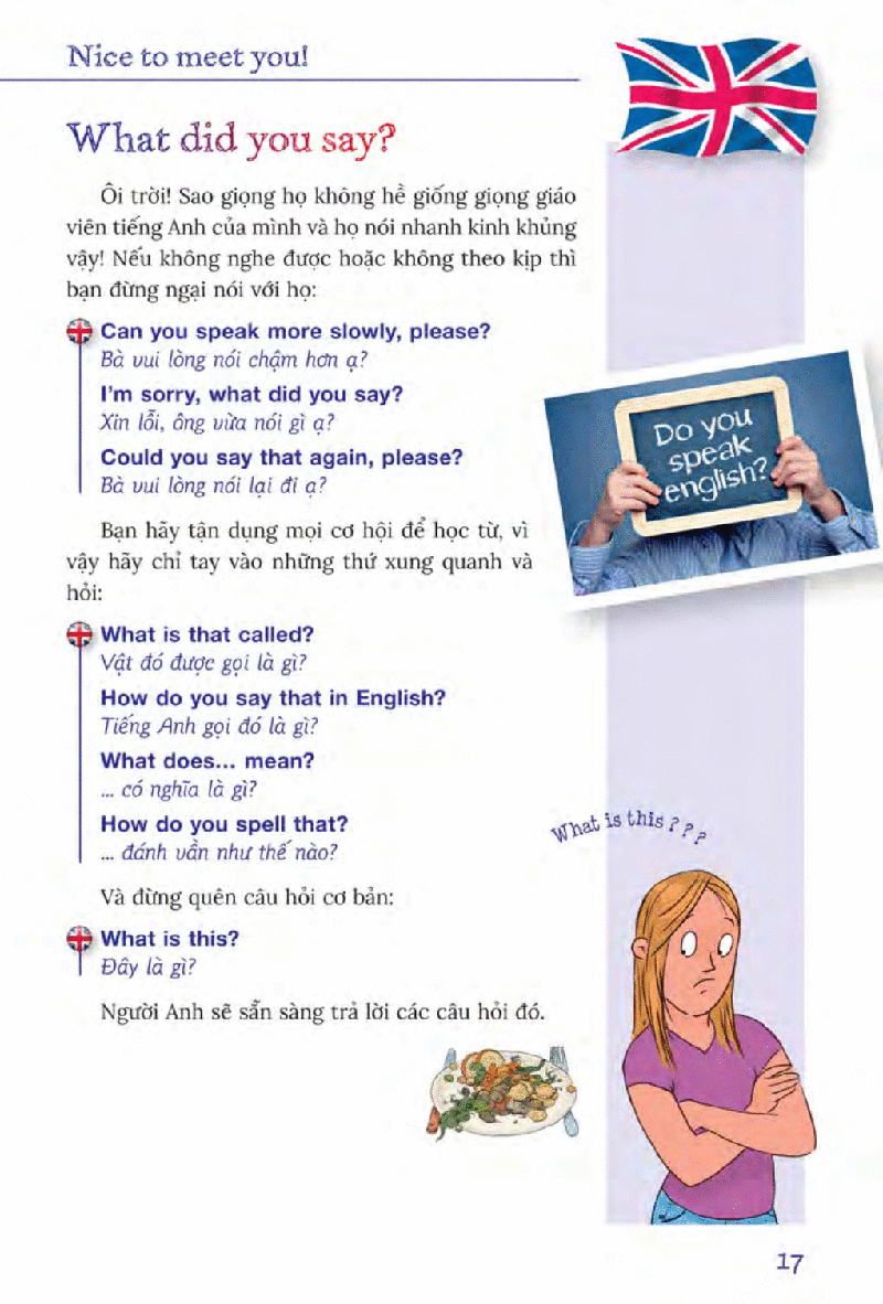 học cách giao tiếp để thích nghi với cuộc sống ở anh