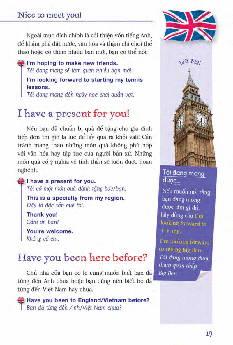 học cách giao tiếp để thích nghi với cuộc sống ở anh