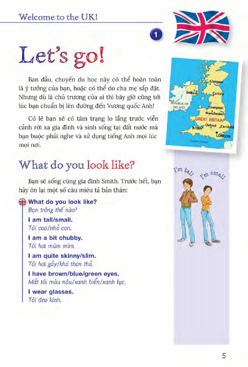 học cách giao tiếp để thích nghi với cuộc sống ở anh