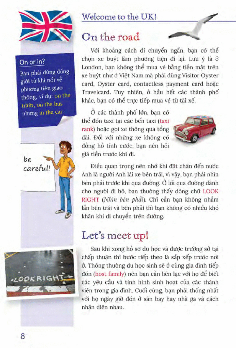 học cách giao tiếp để thích nghi với cuộc sống ở anh