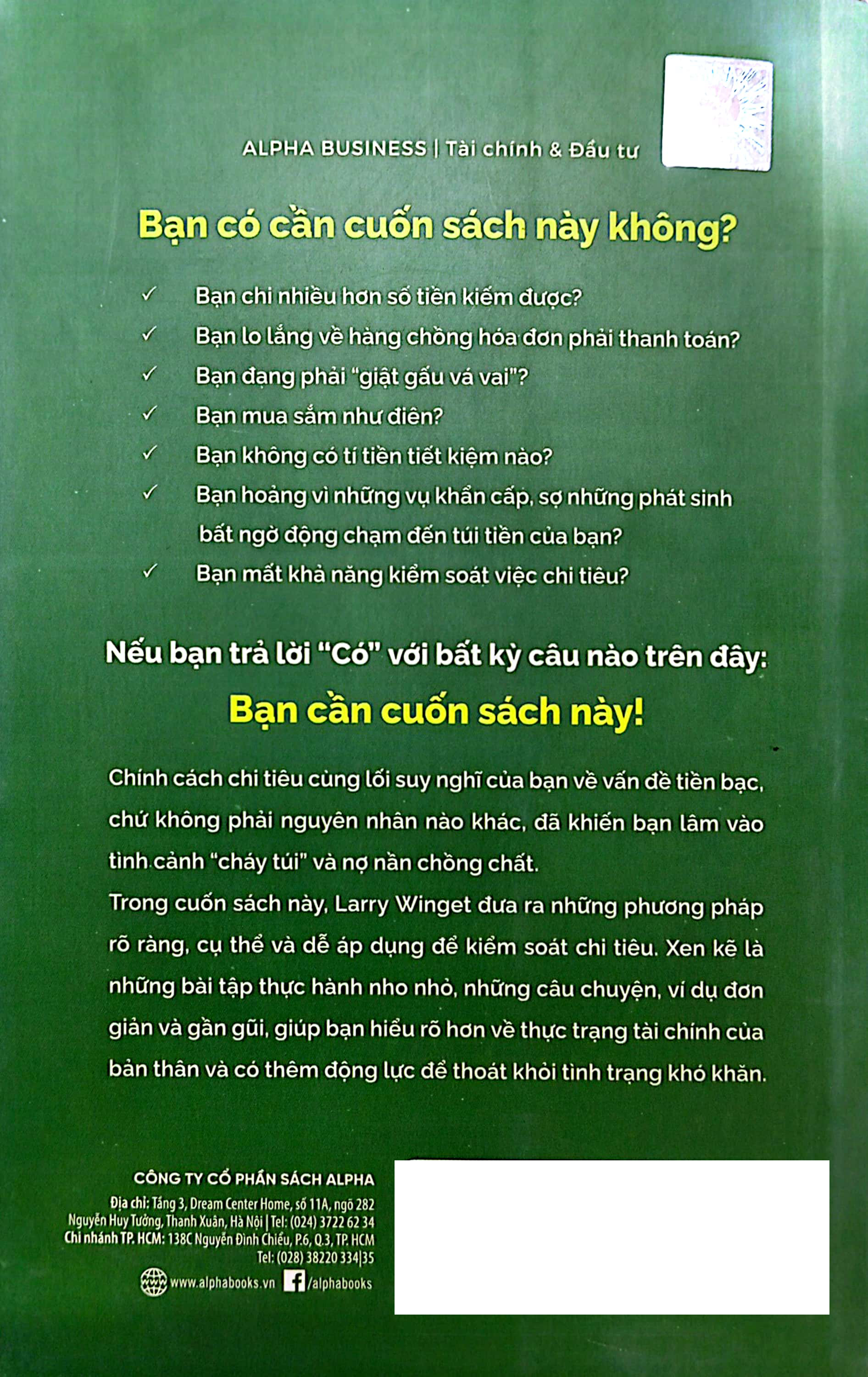 học cách tiêu tiền (tái bản 2023)