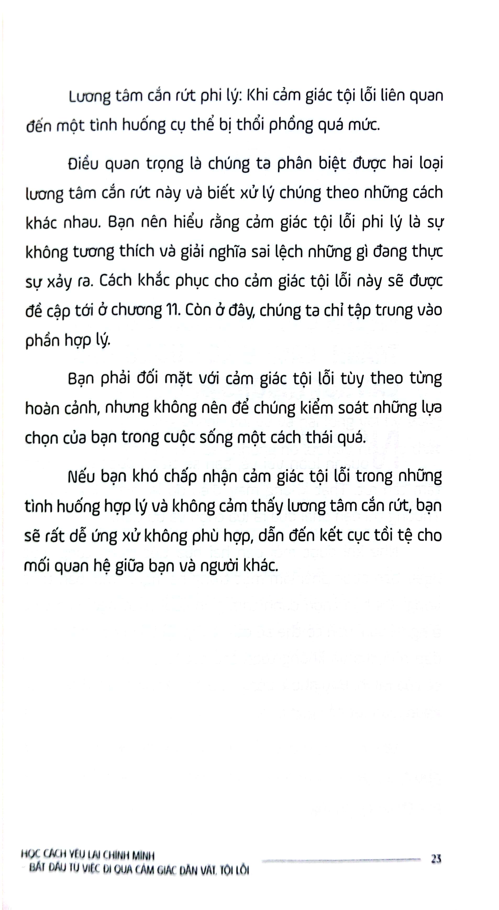 học cách yêu lại chính mình - bắt đầu từ việc đi qua cảm giác dằn vặt, tội lỗi