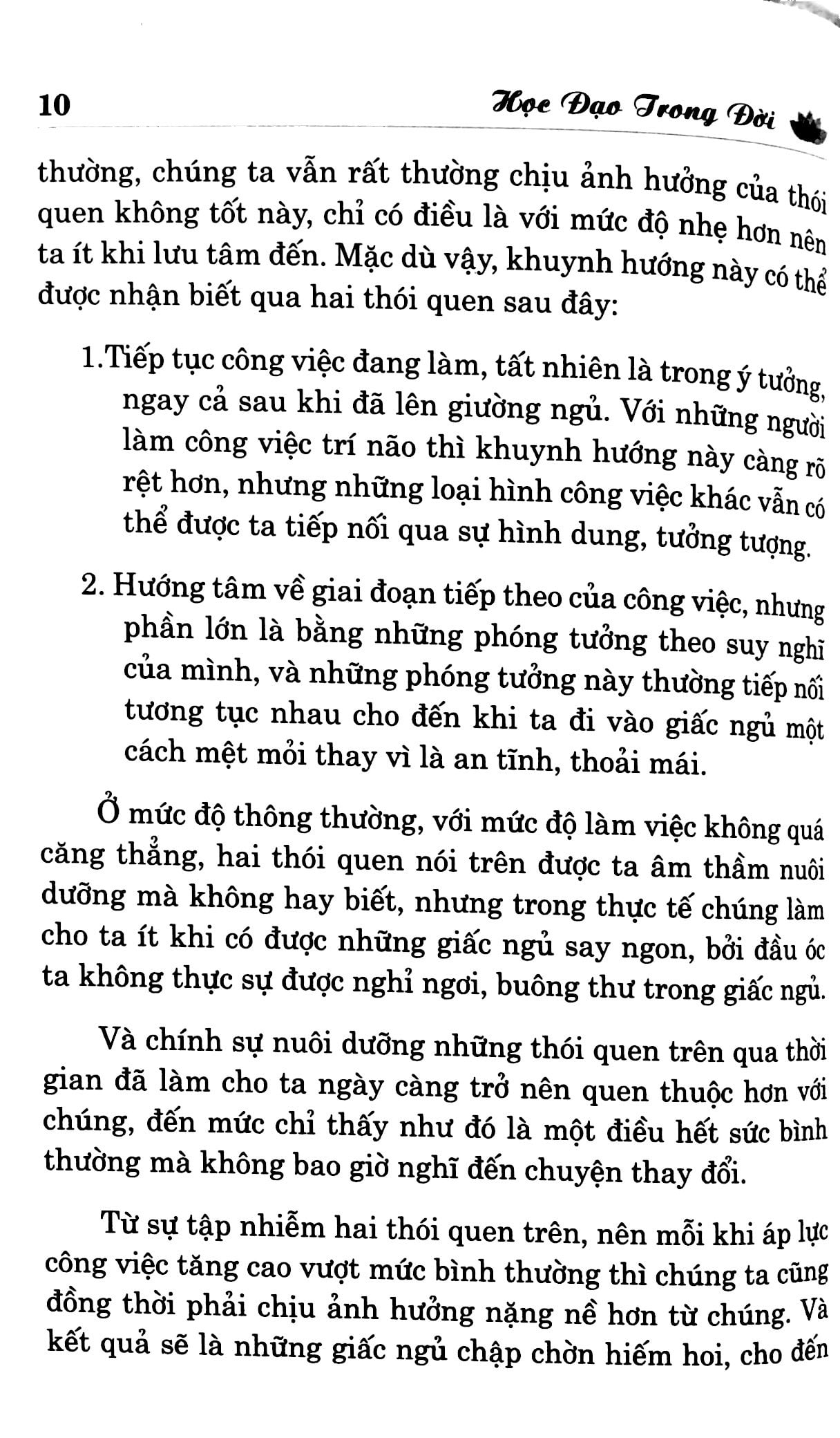 học đạo trong đời