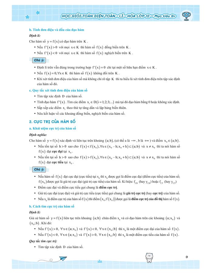 học giỏi toàn diện toán-lí-hóa lớp 12 (theo chương trình gdpt mới) (tái bản 2024)