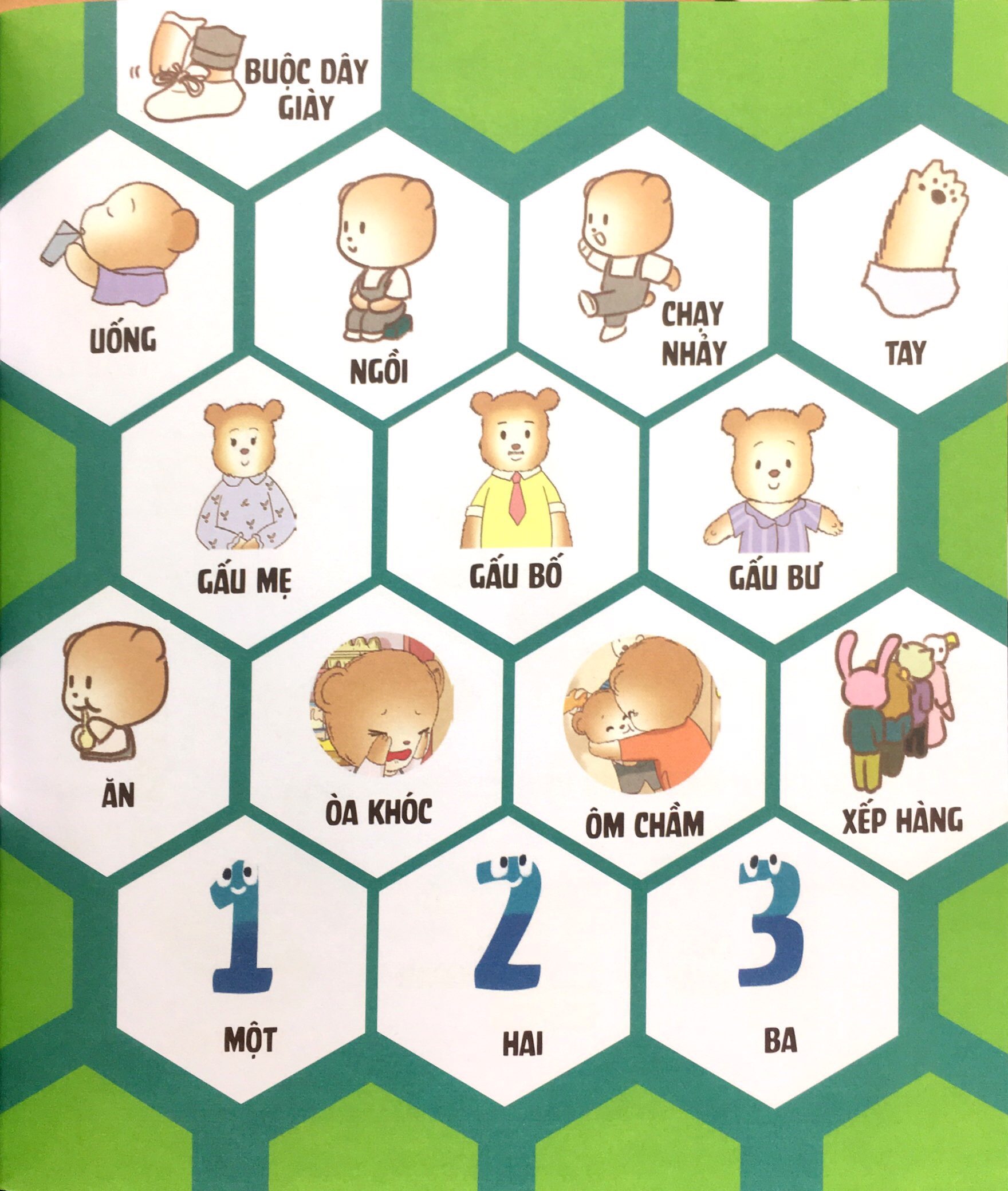 học kĩ năng sống cùng gấu bư - truyện tương tác phát triển eq: gấu bư đi siêu thị